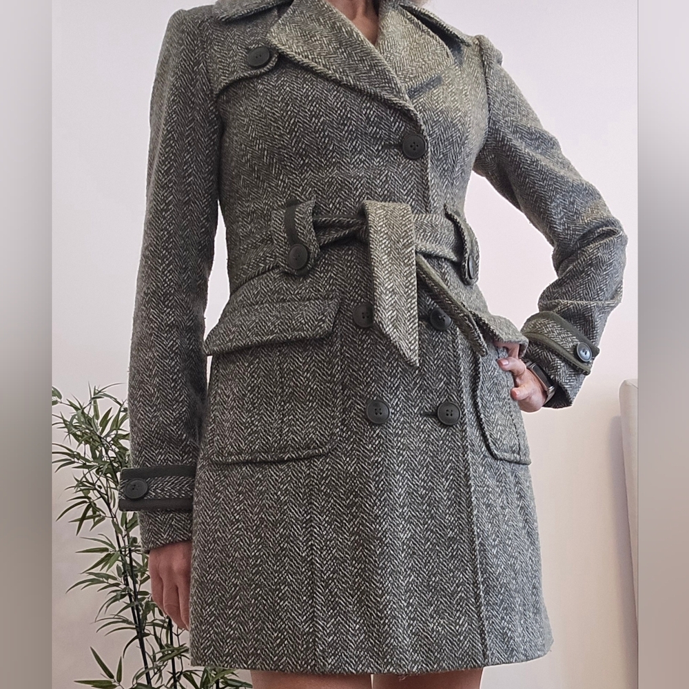 Costa Blanca Green Fall/Winter Coat